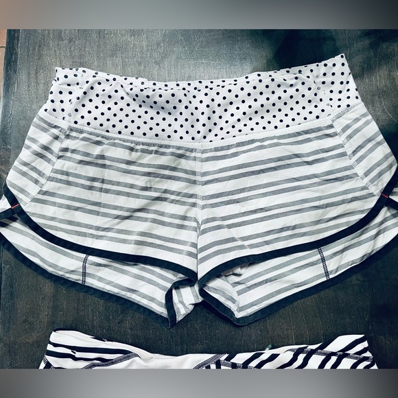 Pair of two lululemon Run Speed Up Low-Rise Lined Shorts - Picture 7 of 11